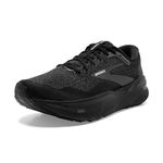 Brooks Women's Ghost Max Sneaker, 9 UK Black/Black/Ebony