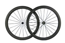 Sunrise Bike 50mm Wheelset 700c Clincher 23mm Matte Finish for Road Bike Carbon Wheels