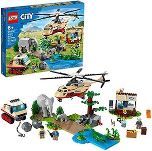 LEGO City Wildlife Rescue Operation 60302 Building Kit; Creative Toy; Best Gifts for Kids; New 2021 (525 Pieces)