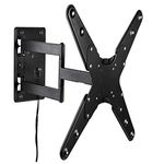 Mount-It! Lockable RV TV Wall Mount for 42 50 55 Inch Televisions, Locking Detachable Full Motion Bracket for Travel Trailers, RVs, Campers, Motorhomes and Marine Boats, VESA 200 400, 77 Lbs Capacity