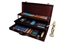 Royal & Langnickel RSET-ART8100 Premier Sketching and Drawing Deluxe Art Set, 134 Piece