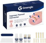 Golden Titanium Ingrown Toenail Corrector, 3 Sizes Complete Ingrown Toenail Removal Kit for Men Women, Professional At-Home Ingrown Toenail Treatment, Durable Titanium Ingrown Toenail Corrector