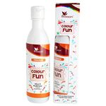 BLOSSOM Multipurpose Liquid Food Colour Fun- Orange Color for Cakes Chocolates Icing Whip Cream Piñata Sweets Pastries Fondants Gumpaste flowers (for All food products)- 300g