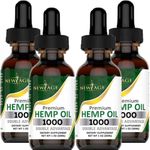 Hemp Oil - 4 Pack - All Natural of 