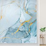 Myronsa Marble Texture Privacy Window Film Static Cling No Glue Window marble stained glass window film Coverings Glass Sticker for Home for Bathroom Living Room Glass Film 23.6" x 58.9" (60 x 150 cm)