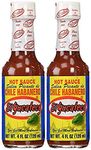 2-Pack El Yucateco RED Habanero Hot Sauce (2x4oz)