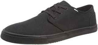 TOMS Men's Sneaker, Black, 10.5