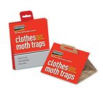 Digiteck Pest Stop CLOTHES MOTH TRAPS 2 Pack No ODOUR Wardrobe Sticky Catcher Indoor/Outdoor Easy To Use Discreet and Practical