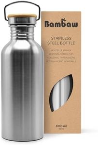 Stainless Steel Bottle with Bamboo lid