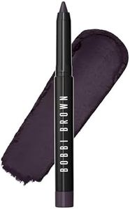 Bobbi Brown Long-Wear Cream Liner Stick | 24-Hour Waterproof, Smudge-Proof Eyeliner with Fine Tip and Built-In Sharpener | Creamy Matte Finish for Smokey Eye Makeup, Aubergine, 0.03 Ounce