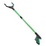 32'' Grabber Reacher Tool Foldable Trash Claw Grabber with Rubber Grip Litter Pick Up Tool for Trash Litter Picker, Daily Clean, Outdorr Use(Green)…