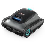 (2024 New) AIPER Scuba S1 Cordless Robotic Pool Cleaner, Wall Climbing Pool Robot Vacuum, WavePath Navigation 2.0 with Periodic Cleaning, Last 150 Minutes for In-ground Pools up to 1600 Sq.ft-Gray