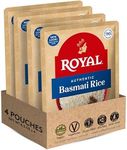 Royal - Ready To Heat Rice - Authentic White Basmati, 4 Count