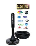 Magic Stick TV - MS-45MAX Multi-Directional TV Antenna - Clear TV Antenna as seen on TV - 4k 1080p HD TV Antennas (High Definition) - Omnidirectional Indoor or Outdoor TV Antenna - Long Range - Black