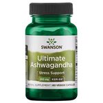 Swanson Ultra Ultimate Ashwagandha Ksm-66, 250 mg, 60 Veg Caps