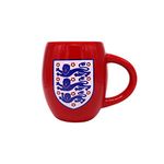 FOCO Officially Licensed England FA World Cup Euros Football Crest Coffee Tea Tub Mug