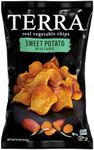 TERRA Sweet Potato Chips, No Salt Added, 6 oz. (Pack of 12)