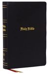 KJV Holy Bible: Super Giant Print with 43,000 Cross References, Black Genuine Leather, Red Letter, Comfort Print: King James Version