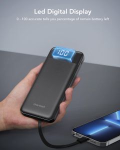 Charmast 10000mAh Portable Power Bank – Compact USB Charger