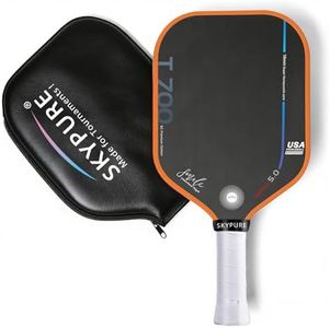 SKYPURE Master 5.0 Pro Control Pickleball Paddle | T700SC Raw Carbon Fiber Surface | 16mm PP Honeycomb Core | Time-Freeze Control Precision Technology | Tournament-Ready | USAPA Approved