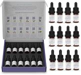 Levona Scent Essential Oils Set - Home Luxury Scents for Diffusers & Humidifiers, Ideal for Home Fragrance, Air Freshening, & Odor Elimination, Aromatherapy Gift Pack, Made in USA - 5 ml, Pack of 12