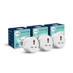 wipro 10A Smart Plug Pack Of 3, 6 x 6 x 18 Millimeters