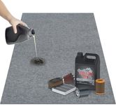 OTTMAT Garage Floor Mat - Premium Liquid Absorbing, Floor Protecting Pad for Oil Spills, Durable, Reusable & Easy to Clean Parking Accessory, 36'' X 36''