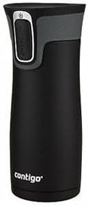 Contigo AUTOSEAL West Loop Stainless Steel Travel Mug, 16 oz, Black