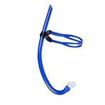 Practical Swim Snorkel For Lap Swimming Swimmers One-way Purge-Valve Front Snorkeling Gear With Comfortable Mouthpiece Swimming Diving Snorkel Comfortable Silicone Mouthpiece Adults Diving Equipment