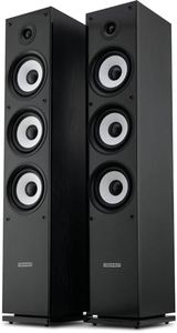 Bennett & Ross Ultrasphere HiFi Paire de Enceinte Colonne Noir 2 x 100W RMS