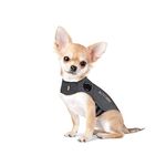 Thundershirt mens Pettorina Anti Ansia per Cani ThunderShirt Classic Dog Anxiety Jacket Heather Gray XX Small, Grey, XXS UK