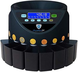 Securina24 Contador de monedas Euro SecuRina1200LCD (negro - BBB- LCD)