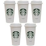 Starbucks Set of 5 16oz Reusable Ho