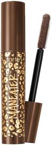 tarte maneater mascara  – Extreme Curl, Instant Volume & Length, 16HR Ultra-Creamy Longwear Eye Makeup, Cruelty-Free, full size, brown