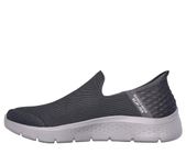 Skechers Men's Gowalk Flex Slip-ins-Athletic Slip-on Casual Walking Shoes | Air-Cooled Memory Foam Sneaker, Dark Grey, 10