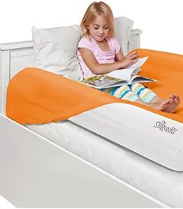 The Shrunks Inflatable Bed Rail with Foot Pump Pack, 2 Count, White (88053)