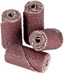 3M Cartridge Roll 341D - 80 Grit, X-Weight Backing - Metal Sanding and Finishing - Die Grinder Abrasives - 1/2" x 1" x 1/8"