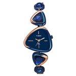 TIMEX Fria Women Blue Triangle Analog Watch - TWEL17702
