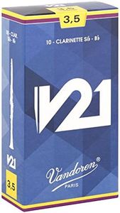Vandoren CR8035 Bb Clarinet V21 Reeds Strength 3.5; Box of 10