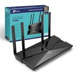 TP-Link WiFi 6 OneMesh Router, AX1800 Mbps Gigabit VPN Router, Dual-Core CPU Fibre Router, WPA3 Cybersecurity, Ideal for Gaming Xbox/PS4/Steam (Archer AX23)