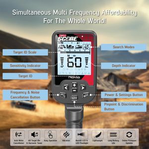 Nokta Triple Score PRO Metal Detector – High Sensitivity, Waterproof