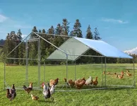 PETSFIT Chicken Coop Run with Anti-