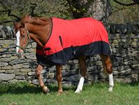 600d Lightweight Waterproof Horse Turnout Rug 100g Fill Standard Neck - 5'6"