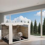 HiCaptain Polyester Dog Crate Cover