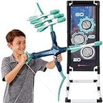Best Choice Products Kids Bow & Arrow Set, Children's Play Archery Toy for Backyard, Outdoor Play, Hand-Eye Coordination w/ Target Stand, 12 Arrows, Quiver - Blue