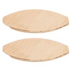 100Pcs Wood Joining Biscuits Beech Wood Board Docking Tool 0# 10# 20#(20#)