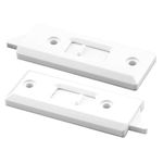 PRIME-LINE F 2722 Window tilt latch, White, 1 Pair