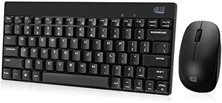 Adesso Wireless Mini Keyboard And M