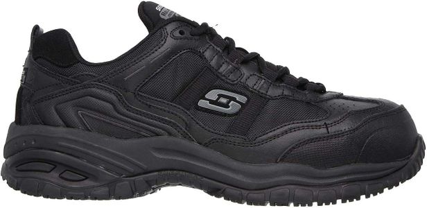 Skechers Men’s Soft Stride Grinnel Shoes, Black – Size 9.5 UK