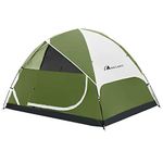 MOON LENCE Camping Tent 2/4/6 Person Lightweight Compact Backpacking Tent Double Layer Outdoor Tent Waterproof Windproof Anti-UV (2 Person Tent)